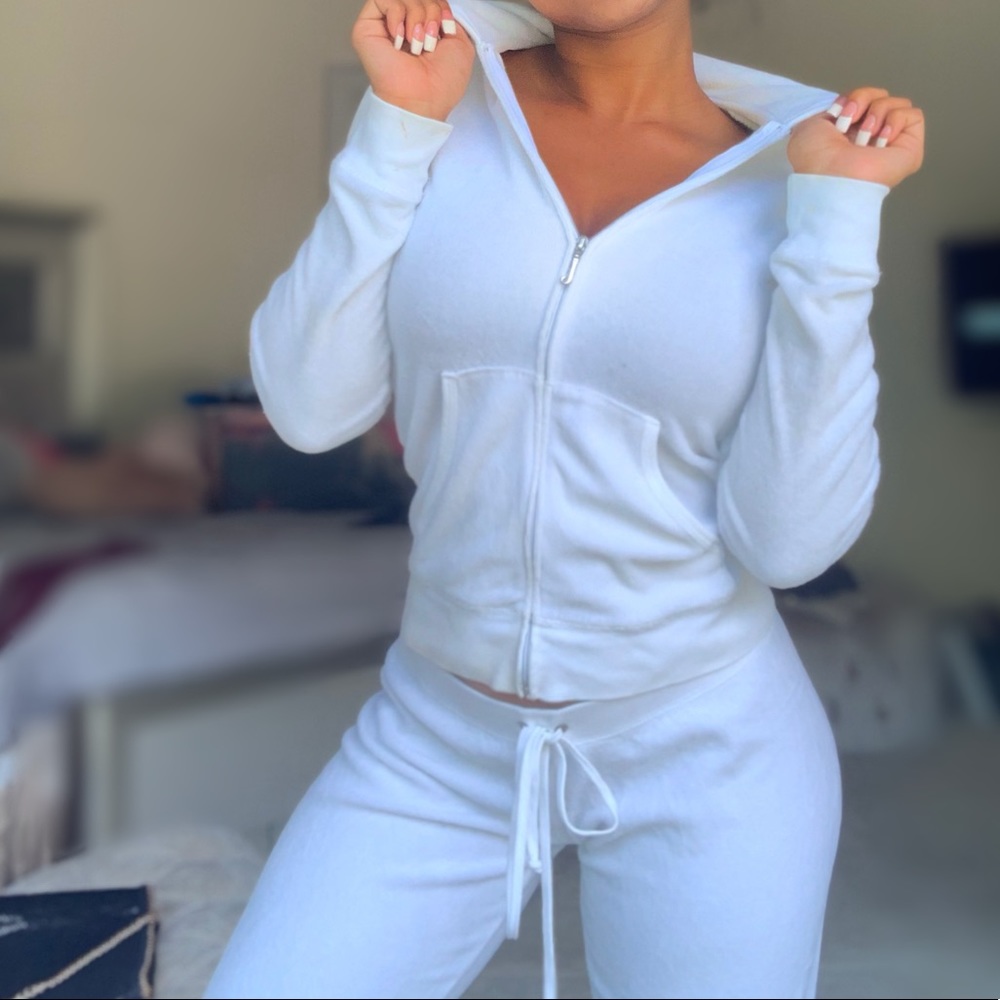 White Juicy Couture Tracksuit